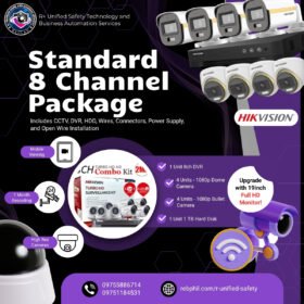 Standard CCTV Package 8CH
