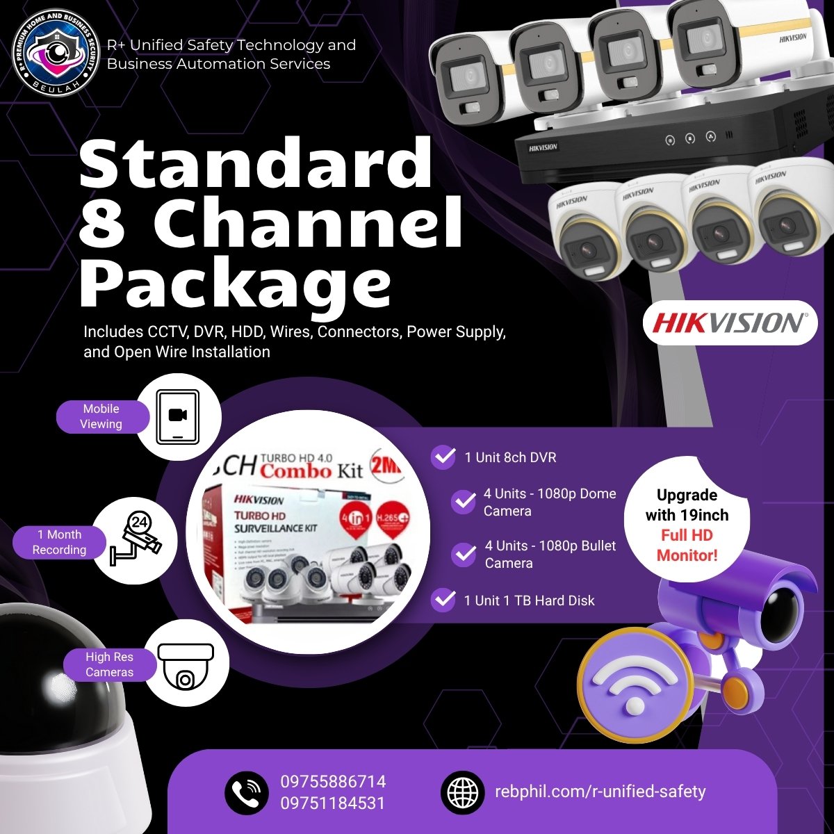 R+ CCTV Security Packages - Image 2